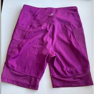 Purple Biker Shorts
